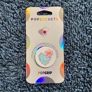 🌿 Brand New Succulent Heart PopSocket